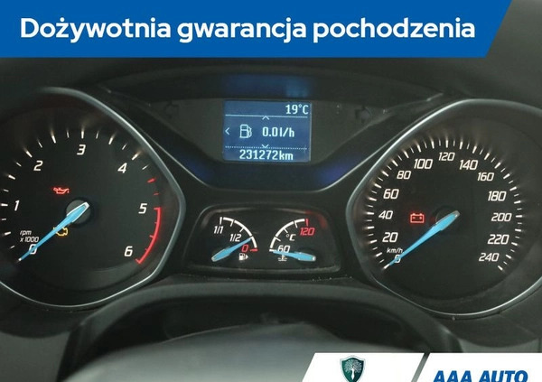 Ford Focus cena 23000 przebieg: 231183, rok produkcji 2013 z Będzin małe 211